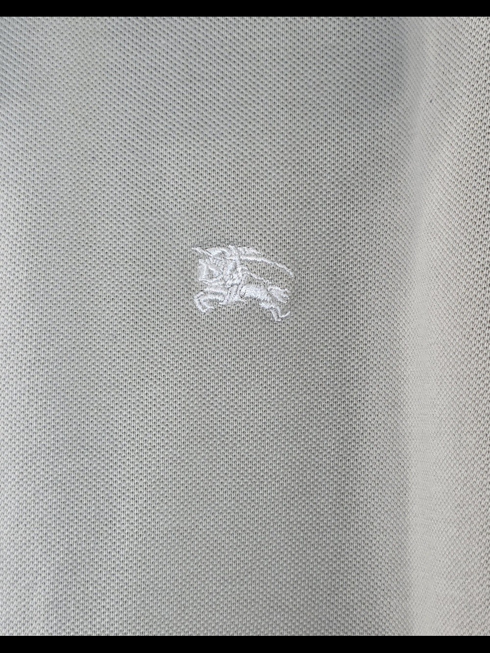 Burberry London Men's Polo Size XXL Sand Beige Old Money Classic Americana - Picture 4 of 9